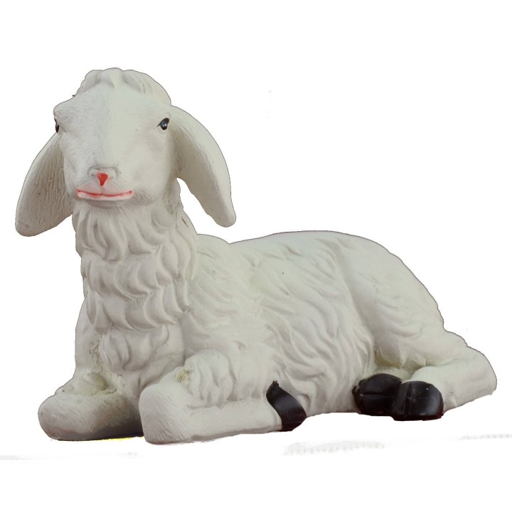 Oveja acostada para estatuas de 40 cm.