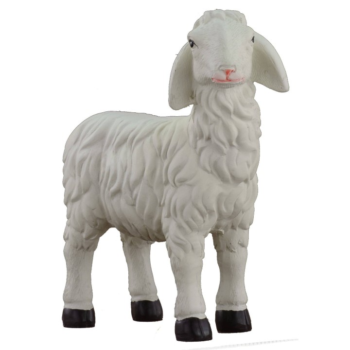 Oveja cabeza alta para estatuas de 40 cm