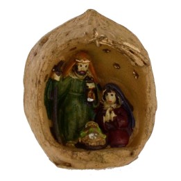 Nuez con Natividad 2,5 cm