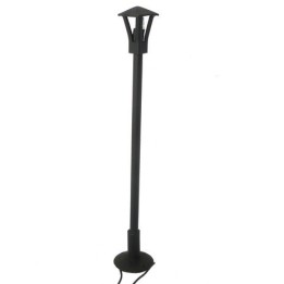Farola de suelo para belén de 12 cm con microlámpara de 12
