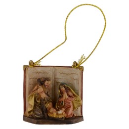 Nativity cm 3.5 to hang in resin