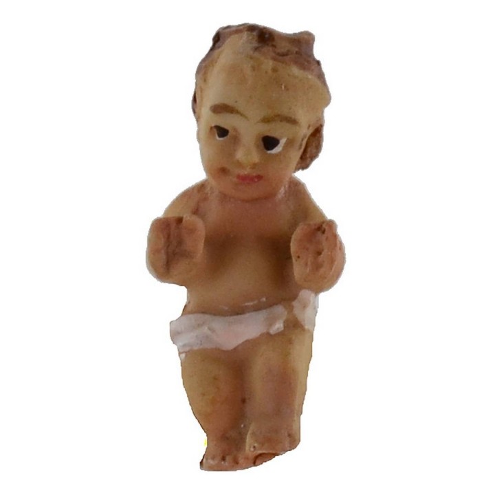 Nativity 3 subjects in resin 8 cm