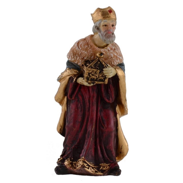 Set 11 figure 12 cm Natività presepe, Re Magi, angelo, pastore