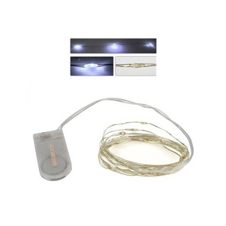 20 Micro-led cold light with batteries included