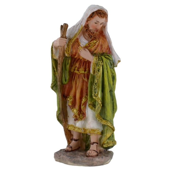 Natività in set da 11 soggetti cm 15 in resina