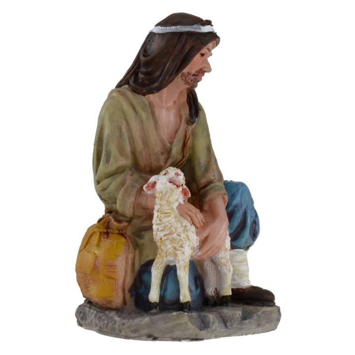 Nativity in sets from 11 subjects cm 15 in resin
