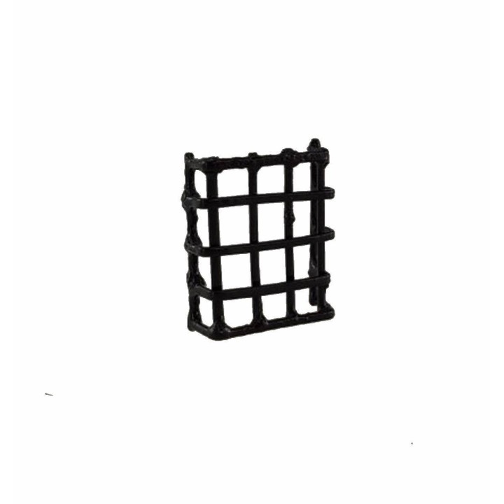 Inferriata in metallo cm 3x2,8 h.