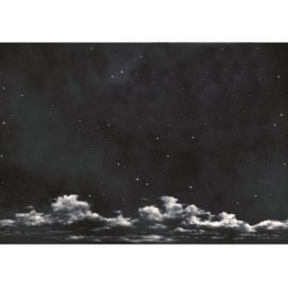 Mapa del cielo nocturno con estrellas de 70x50 cm
