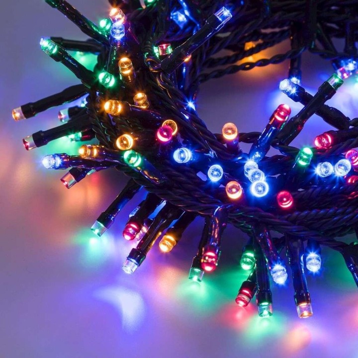 Chain 300 colored with light games for exterior and interior