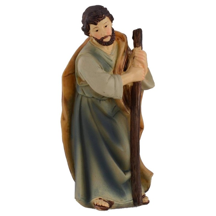 Natività 3 soggetti 12 cm in resina