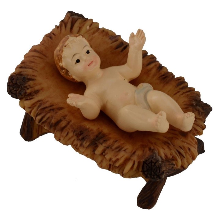 Natividad 3 figuras 12 cm en resina