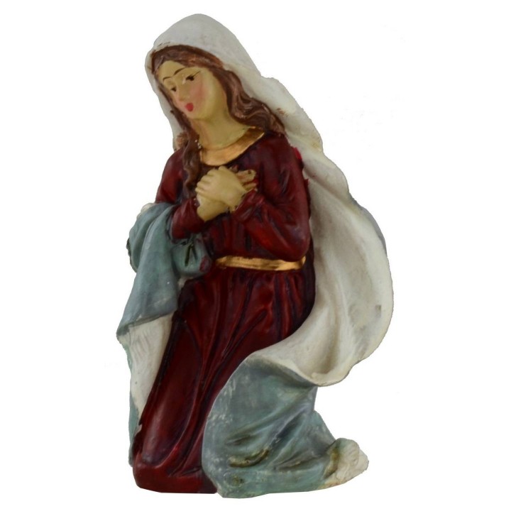 Nativity set from 11 subjects cm 15 in resin