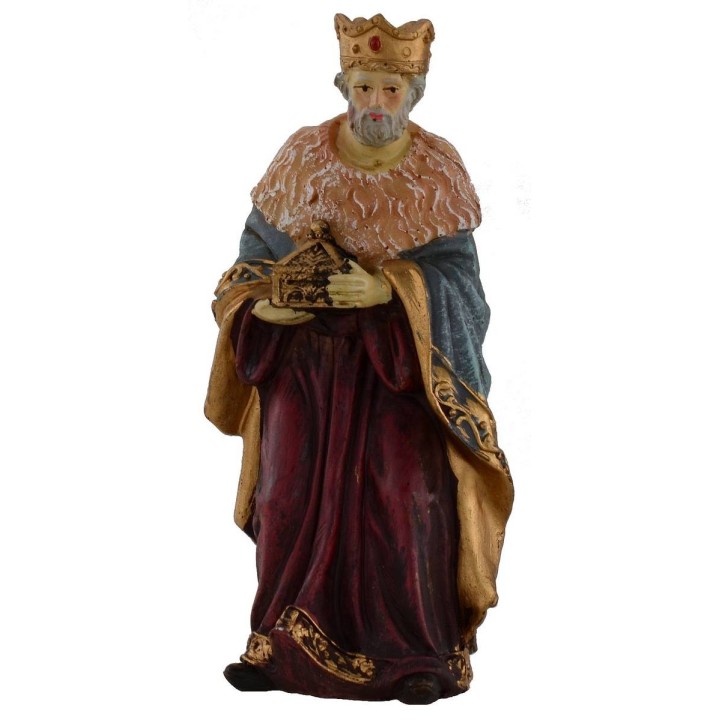 Nativity set from 11 subjects cm 15 in resin