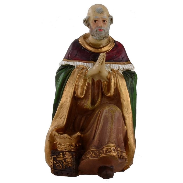Set Natività da 11 soggetti cm 15 in resina