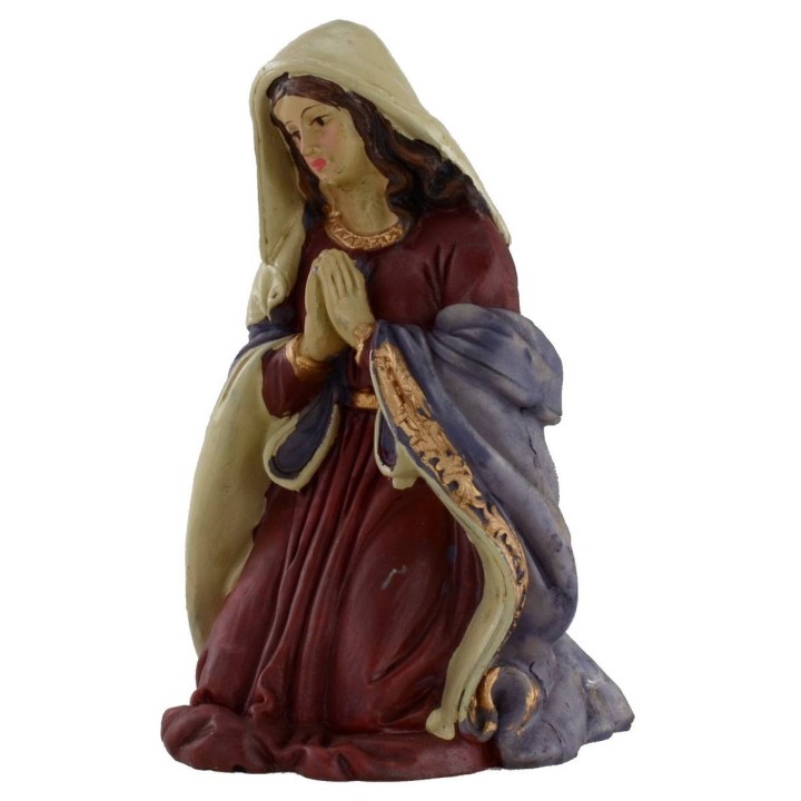Natividad en conjunto de 10 figuras de 15 cm en resina