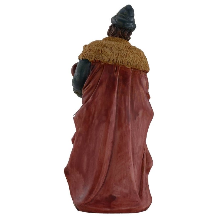 Natività in set da 10 soggetti cm 15 in resina