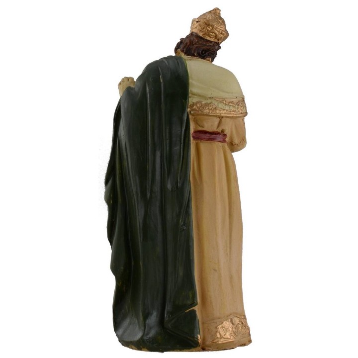 Natività in set da 10 soggetti cm 15 in resina