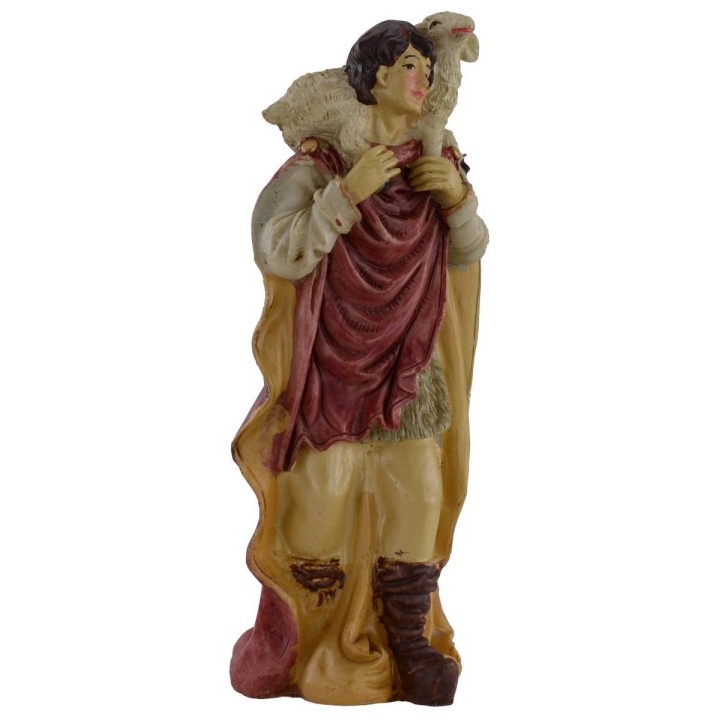 Natividad en conjunto de 10 figuras de 15 cm en resina