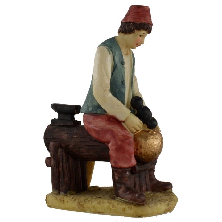 Cobre sentado serie 15 cm