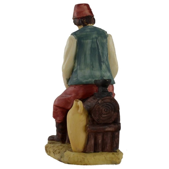 Cobre sentado serie 15 cm