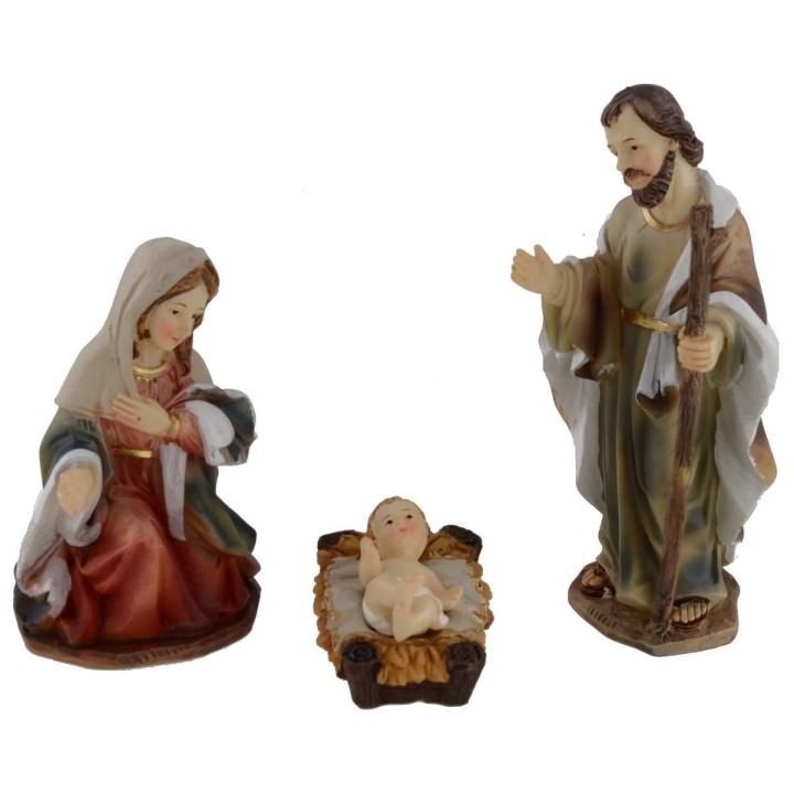 Natividad en set de 11 figuras de 11 cm en resina