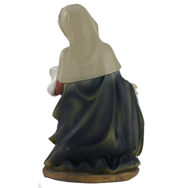 Nativity in sets from 11 subjects cm 20 in resin
