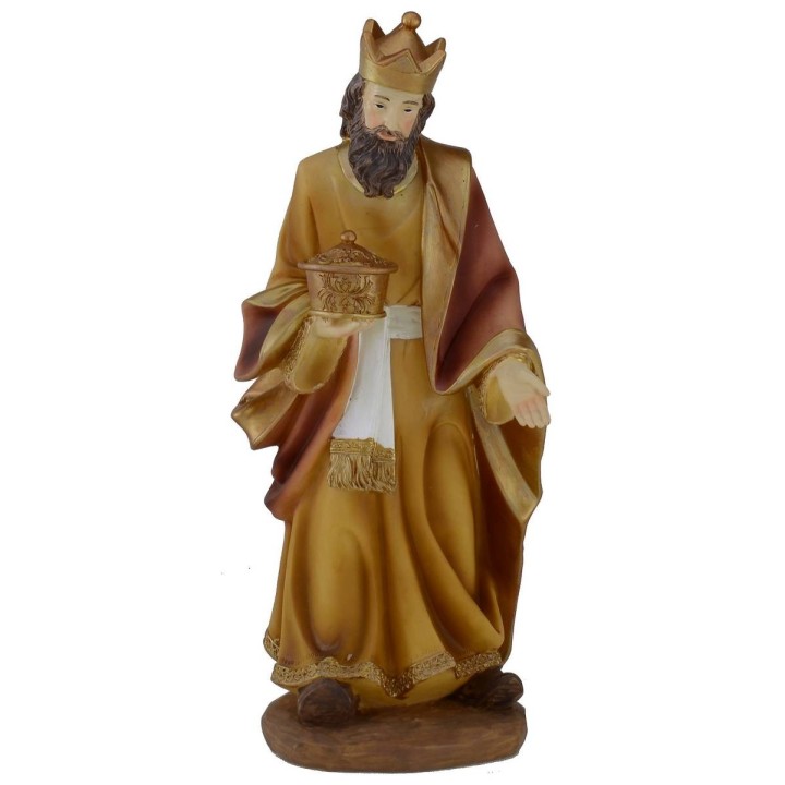 Re Magi in set da 3 soggetti cm 30 in resina