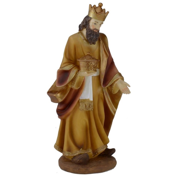 Re Magi in set da 3 soggetti cm 30 in resina