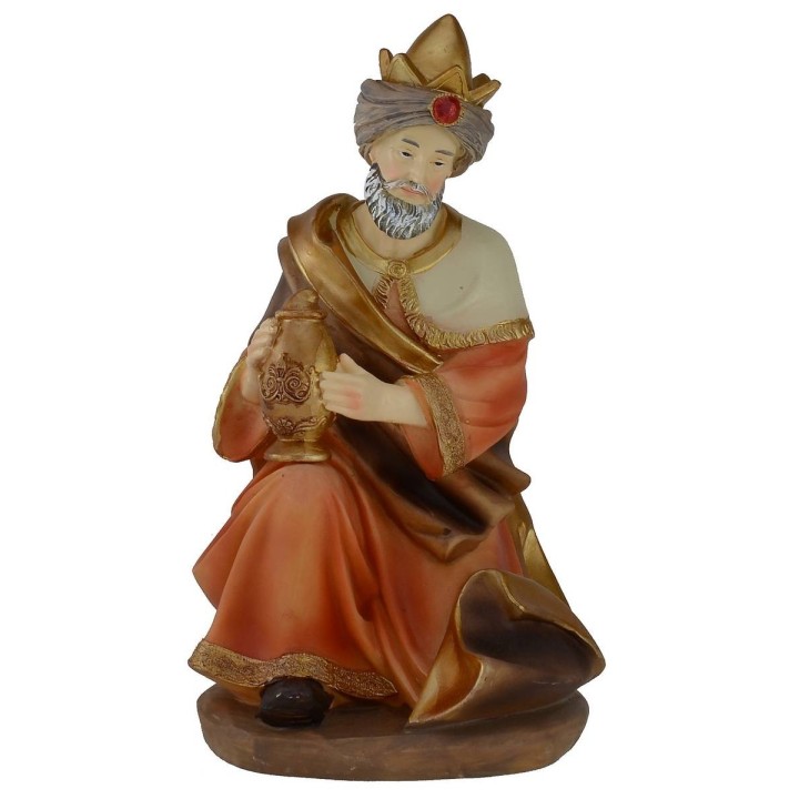 Re Magi in set da 3 soggetti cm 30 in resina