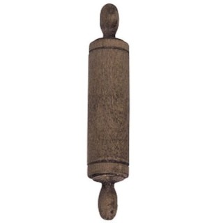 Rodillo de madera envejecida de 3 cm