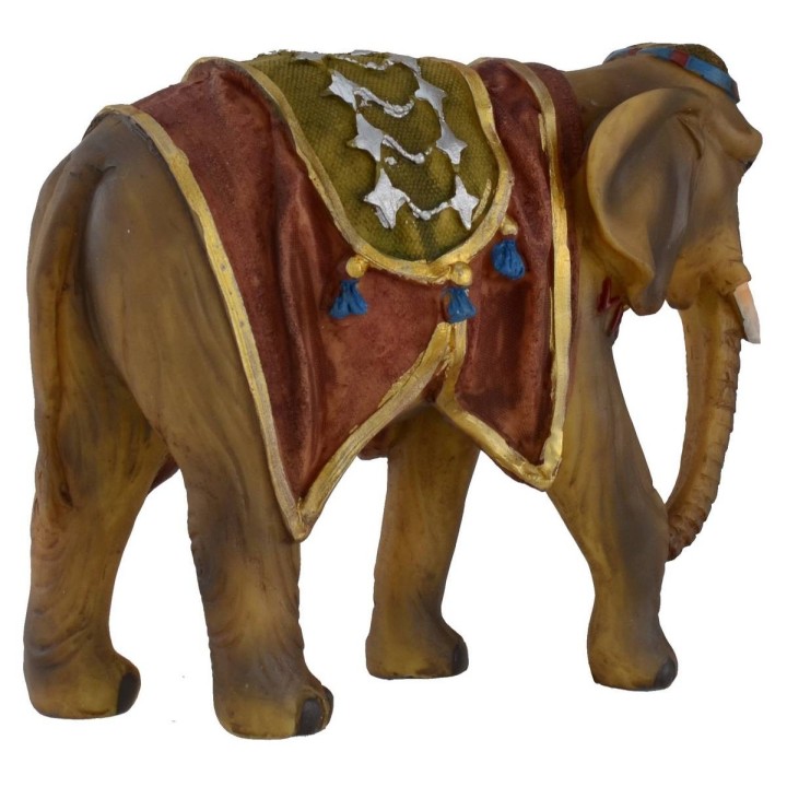 Elefante adornado para estatuas de 12 cm