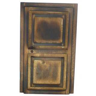 Porta in legno invecchiato cm 7,3x13x5 - T913