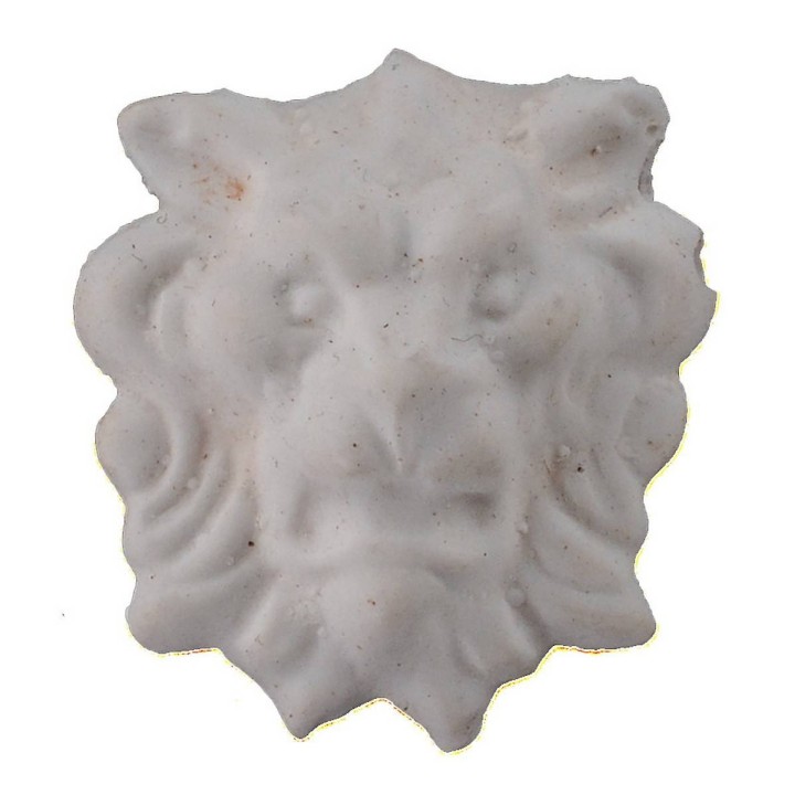 Cabeza de león en cm 1,9x2,4 h
