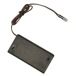 Led tremolante arancio effetto fuoco a batterie