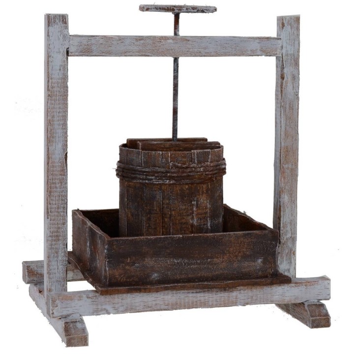 Torchio in legno cm 19,5x15x21 h per statue cm 30