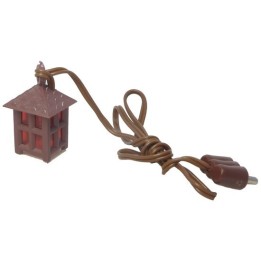 Lanterna piccola a luce rossa 3,5Volt - Cod. 