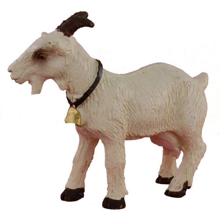 Capra con campanellino per statue 8-10 cm