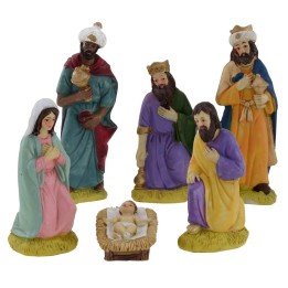 Natividad 6 figuras serie 15 cm para belén
