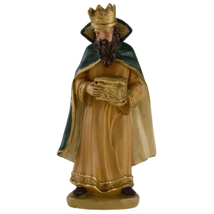 Resin 3 kings set 25 cm series for nativity scene
