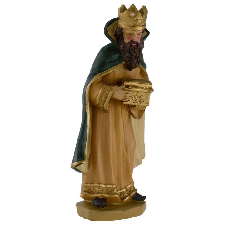 Resin 3 kings set 25 cm series for nativity scene