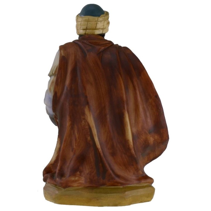 Juego de 3 Reyes Magos en resina serie 25 cm para belén