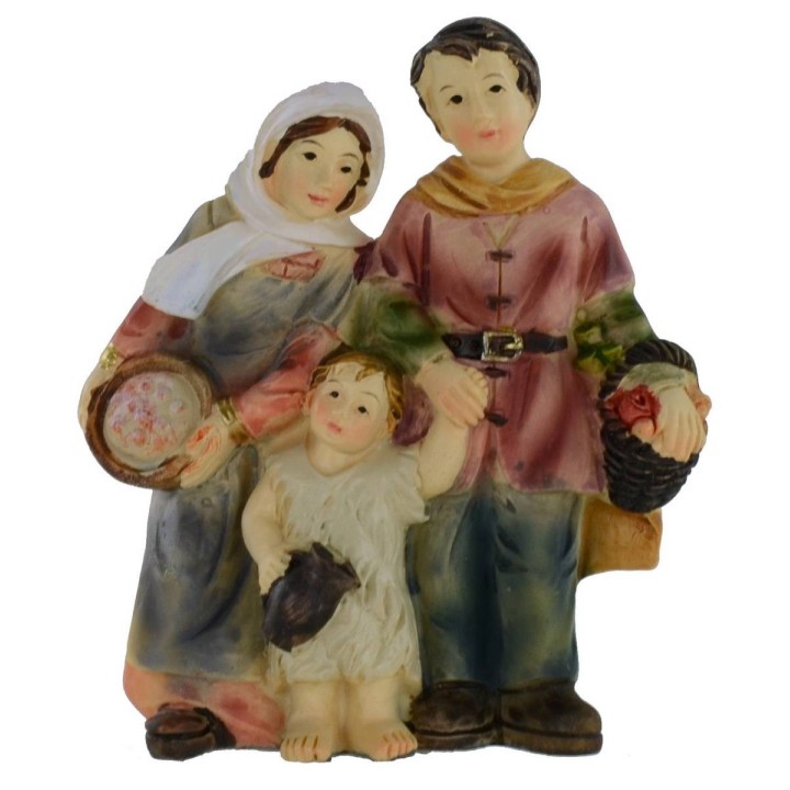 Familia en resina serie 8 cm