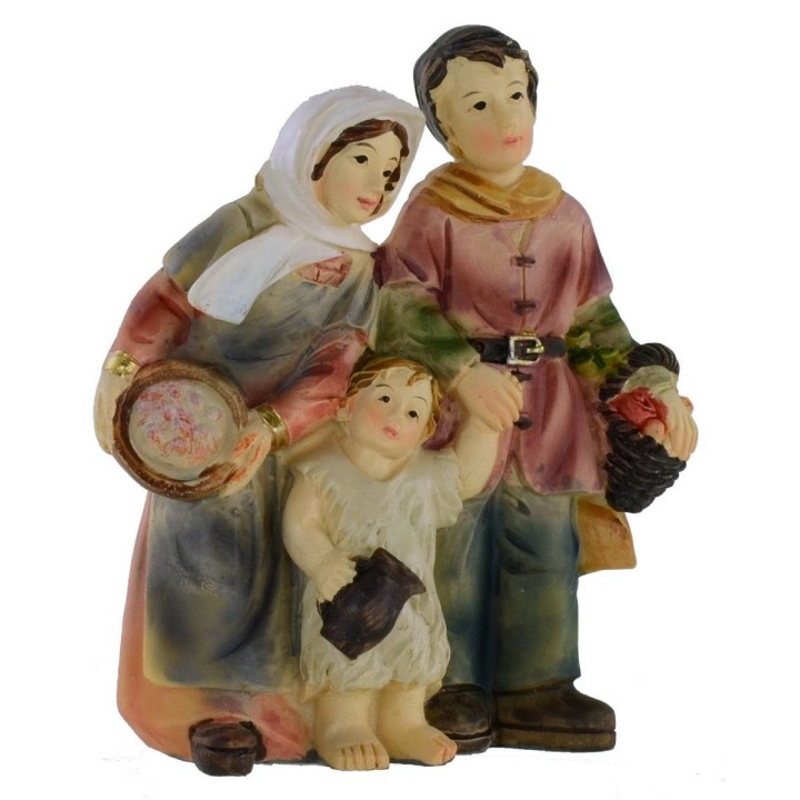 Familia en resina serie 8 cm