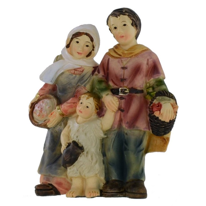 Familia en resina serie 8 cm