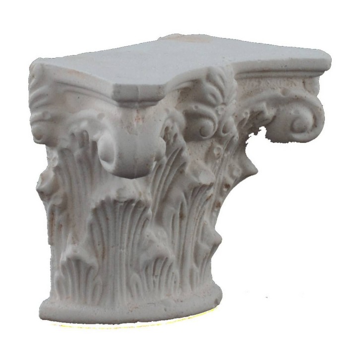 Capitel plano de 6,5x3,5x5,6 cm h