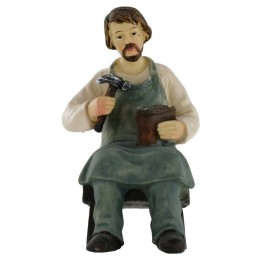 Zapatero en resina serie 11 cm