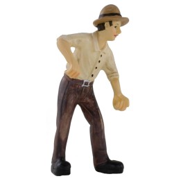 Campesino serie 9 cm en resina