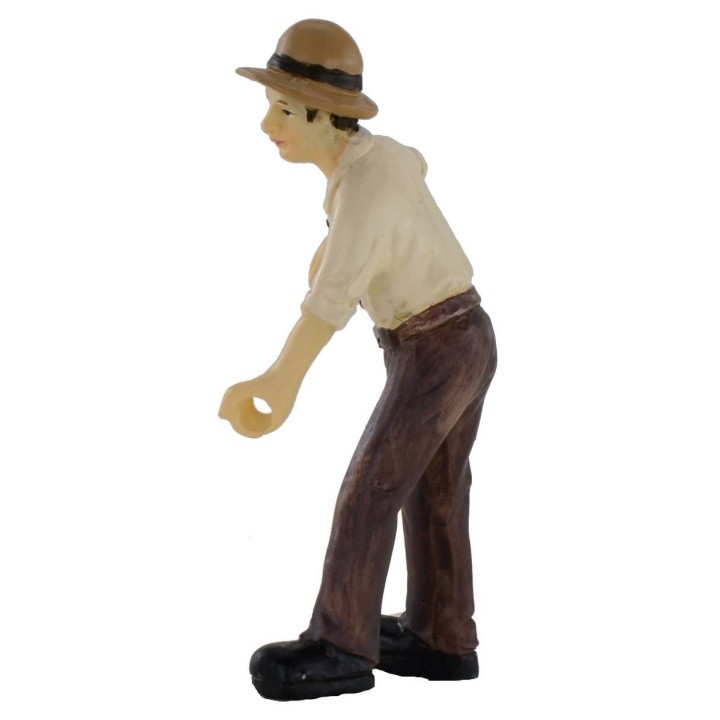 Contadino serie 9 cm in resina
