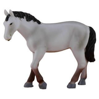 Caballo blanco para estatuas de 8 cm