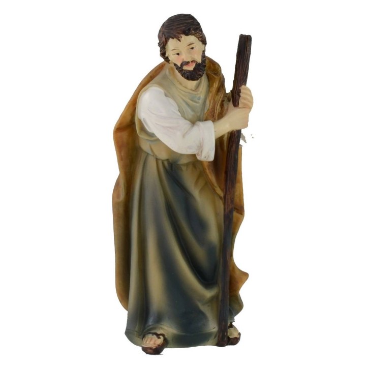 Natividad 3 figuras de 14 cm en resina